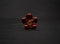 Pure Silver Red Hibiscus Flower 8.43g